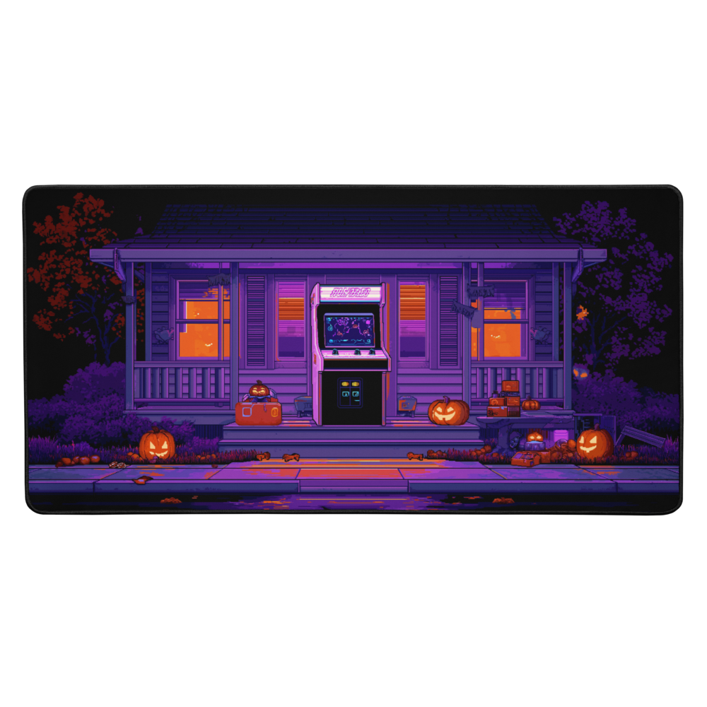 Arcade After Dark Desk Mat