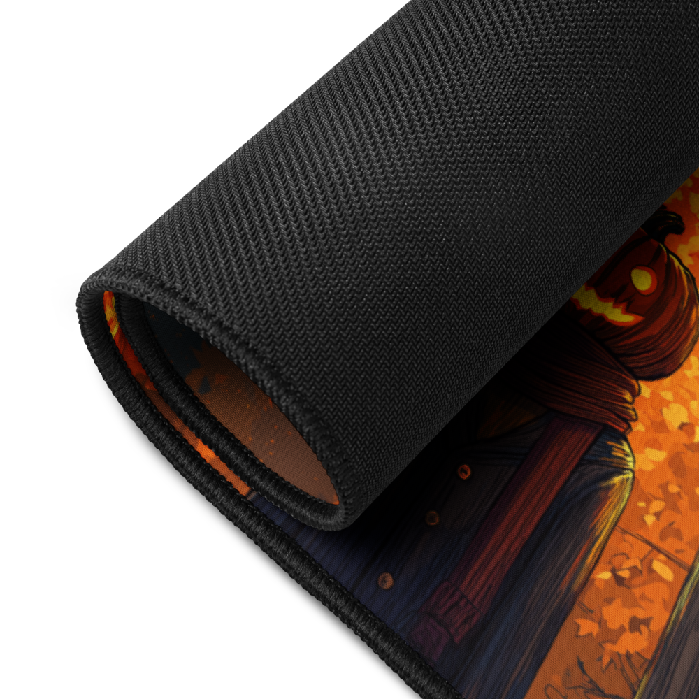 Pumpkin Glow Desk Mat
