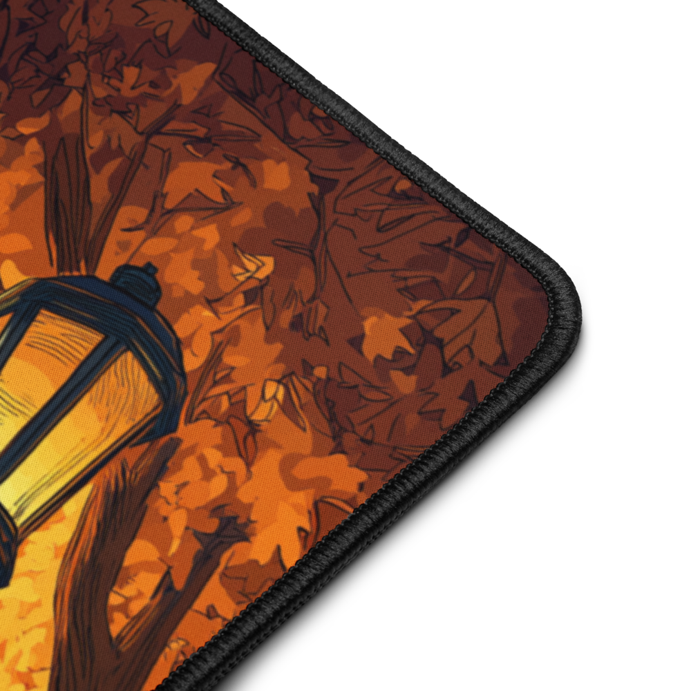 Pumpkin Glow Desk Mat
